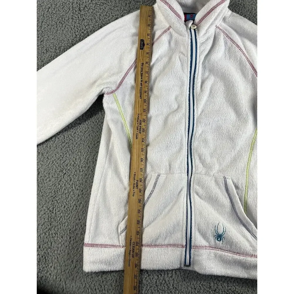 Spyder Jacket Girls XL Full Zip Fleece Mock‎ Neck